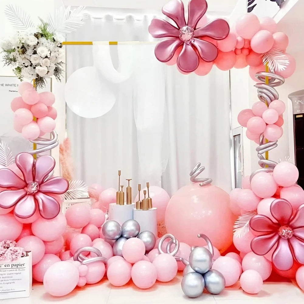 Wedding Arches for Backdrop Stand Metal Balloon Arch Stand Kit Wedding Arch Frame for Birthday Party Anniversary Decoration