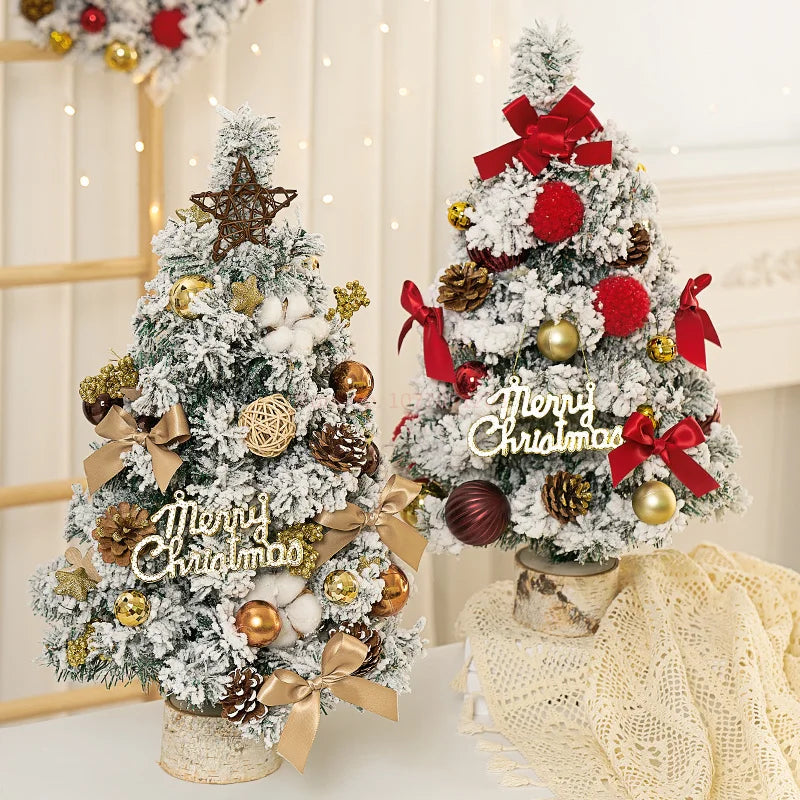 DIY Christmas Tree Merry Christmas Decorations For Home 2024 Christmas Ornament Xmas Navidad Gifts Santa Claus New Year Tree