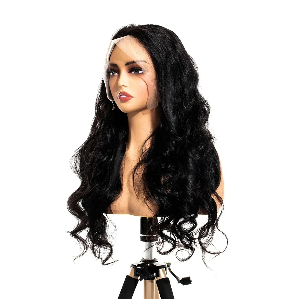 Body Wave 13x6 Hd Transparent Lace Front Wigs Brazilian Human Hair 360 Full Lace Frontal Wig for Women 5x5 Glueless Wear and Go