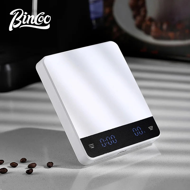 Bincoo Espresso Digital Scale Special Weighing Timing Coffee Tool Coffee Appliance Hand Brewed Coffee Scale