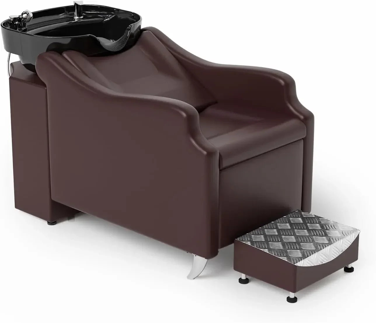 Shampoo Chair,This professional shampoo chair and bowl is a complete hair washing station,ideal for hair salons and barber shops