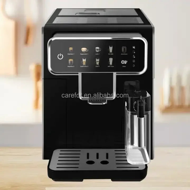 Wholesale Price Commercial 19 Bar Touch Screen Automatic Espresso Coffee Maker Machine With Grinder