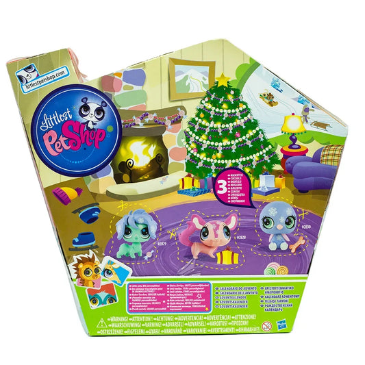 Hasbro Littlest Pet Shop Petshop Advent Calendar Doll Toy Accessories Cute Action Figures Collection Children Birthday Gifts