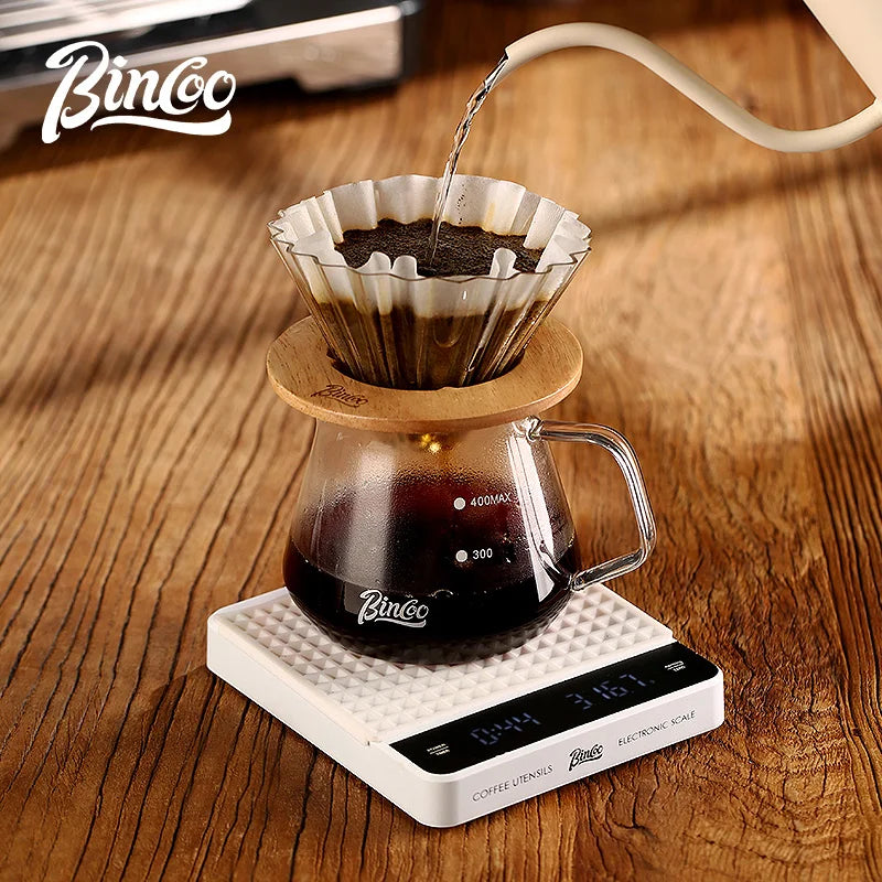 Bincoo Espresso Digital Scale Special Weighing Timing Coffee Tool Coffee Appliance Hand Brewed Coffee Scale