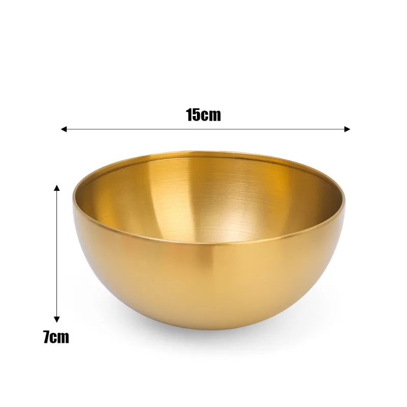 Stainless Steel Salad Basin Mixing Bowl Household and Scale Cooking Kitchen Knead Dough Cooking Baking Cream Style Tableware