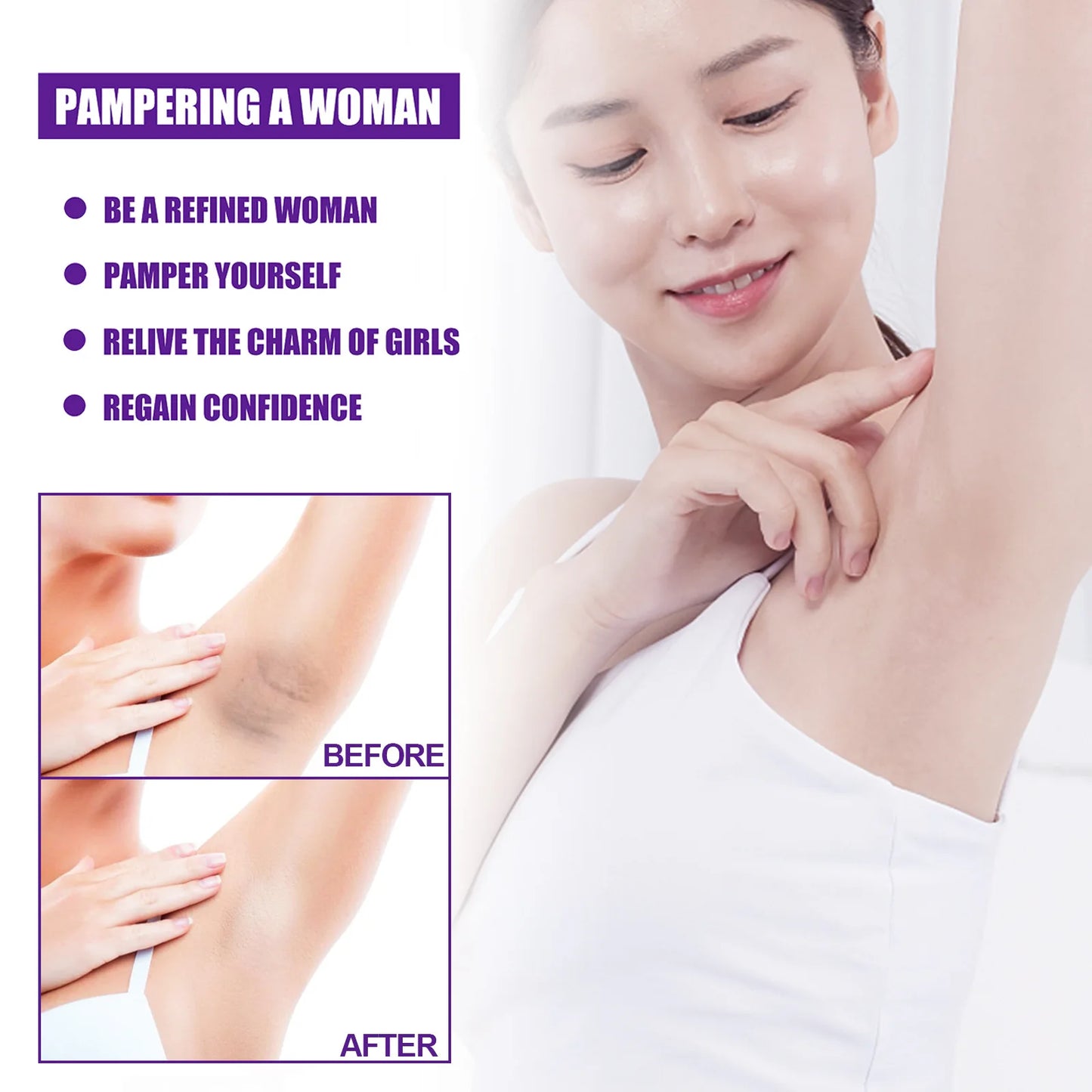 Whitening Cream Private Body  Armpit Buttock Nipple Private Area Pink Essence To Remove Melanin Brighten Beauty Care Melanin