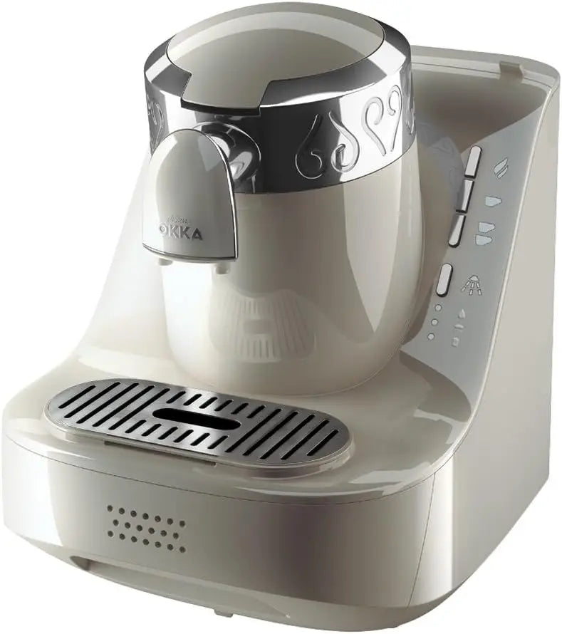 Automatic Turkish/Greek Coffee Machine, USA , UL, White/Silver