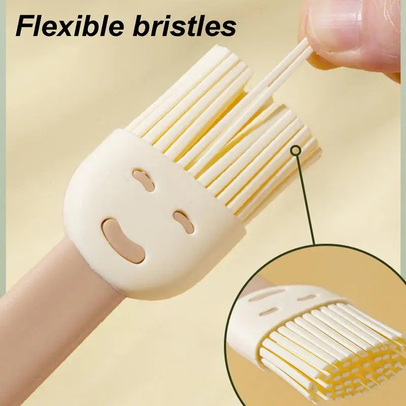 Cake Spatula Icing Smoother Silicone Baking Pastry Brushes Cooking Utensil Mixing Spatula For Cooking Baking Pastries