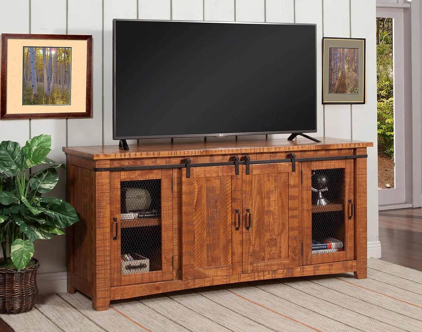 Svensson Home Omaha 70" TV Stand | Honey Tobacco