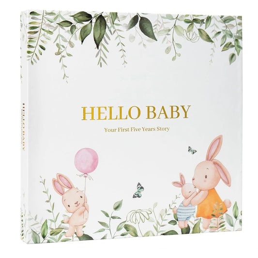 Baby Memory Book Scrapbook Photo Album Pregnancy Diary Cute Animal Keepsake Record Growth Journal Hand Account