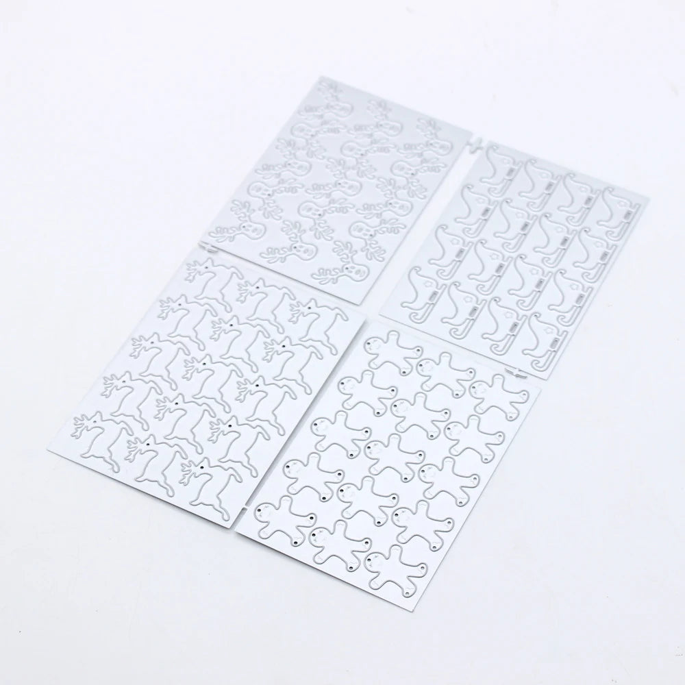 KSCRAFT Christmas Sequin Shaker Bits Metal Cutting Dies Stencils for Scrapbooking Decorative Embossing DIY Paper Cards