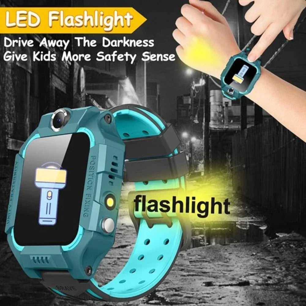 Kids Smart Watch Kids GPS WIFI 2G Sim Card LBS Tracker SOS Camera Children Voice Smartwatch With Sim Card