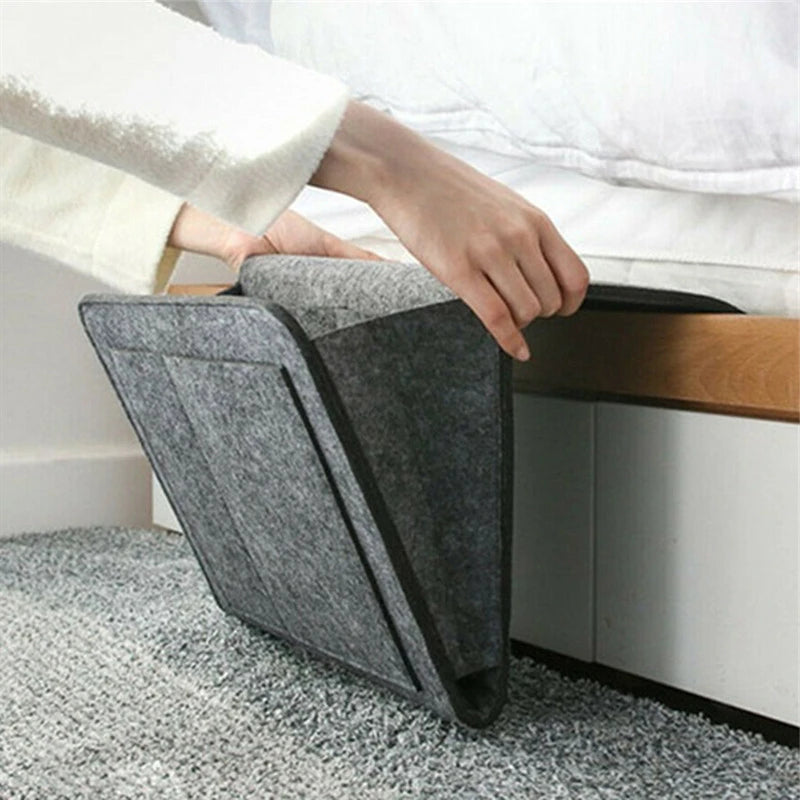 Sofa Armrest Organizer Perfect Couch Arm Tray Large Size Pallet Arm Chair With 5 Pockets For Headphones Tablet Phone Glasses