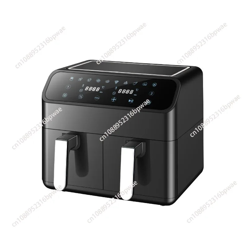 Dual 8L 1700W air fryer oven toaster smart home appliances air fryer oven Household Indoor elcetrice double fryer