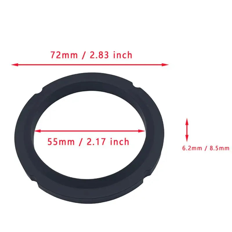 Silicone Steam Ring Stovetop Silicone Gasket Coffee Machine Steam Ring Espresso Makers Seal Ring Heat Resistant Gasket For Home