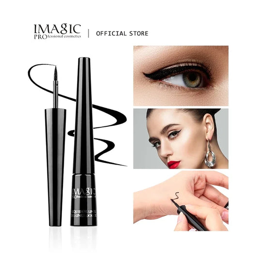 IMAGIC 1 STÜCKE Pro Eyeliner Wasserdicht Flüssig Typ Make-Up Eyeliner Natur Langlebig Für Frauen Schönheit Kosmetik