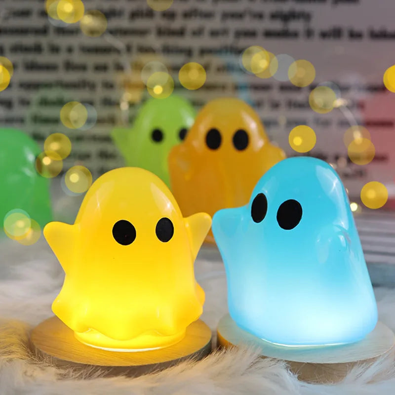 Halloween Dress Up Atmosphere Lamp Bedside Cute Decorative Mirror Silicone Mold DIY Crystal Epoxy Resin Mold