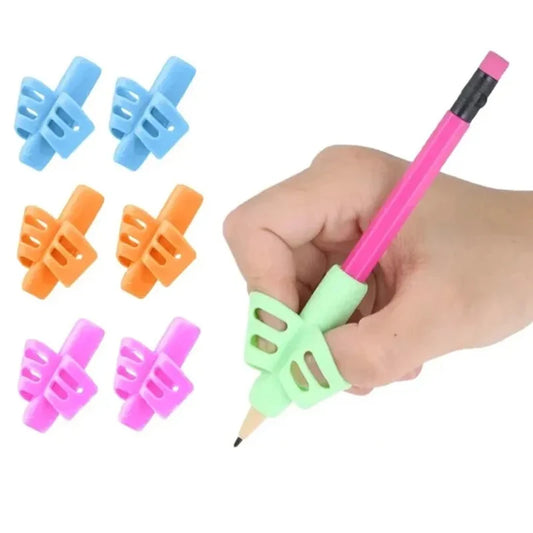 3/6Pcs Pencil Grips Kids Handwriting Posture Correction Training Grippers Writing AIDS Pens Holding for Toddler Children Gifts