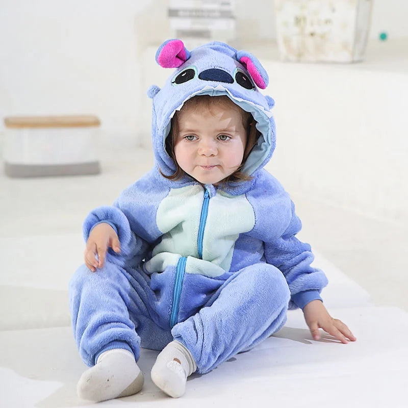 Pokemon Pikachu Pajama Costume 0-3 Y Baby Snorlax Onesie Stitch Anime Cosplay Cute Pajama Onesie Christmas Clothes Boy Girl Gift