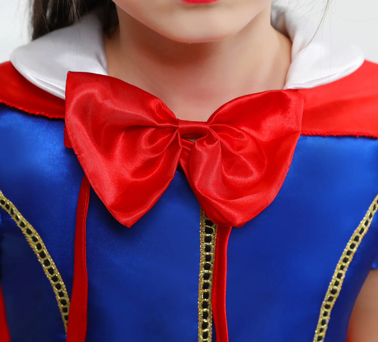 Disney 2024 Girls Costume Snow White Fancy Dress Kids Carnival Christmas Party Princess Children Birthday with Cloak Clothes