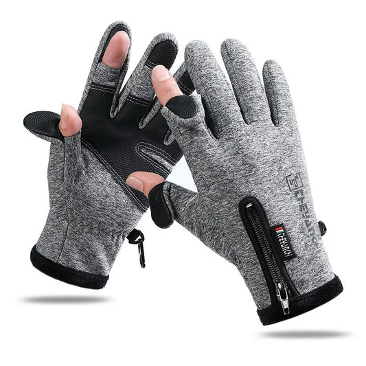 Windproof Waterproof Cold-proof GlovesWinter Warm Touch Screen Gloves Outdoor Men Driving Cycling Fishing Ski Gloves