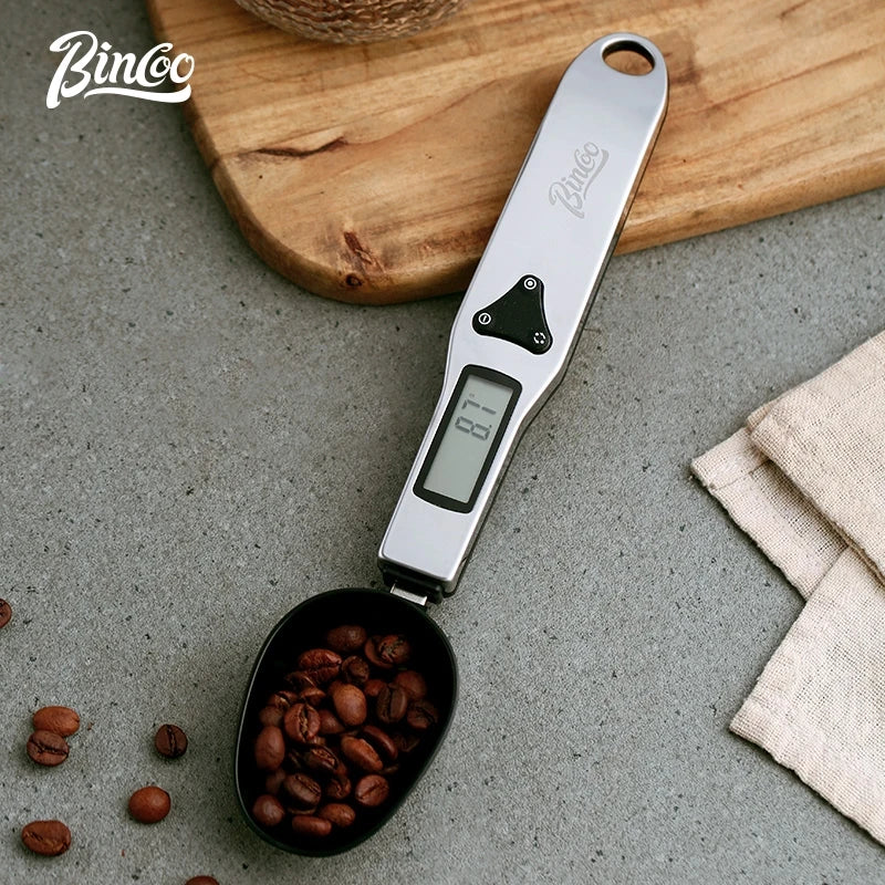 Bincoo Coffee Digital Scale Accurate Weighing Italian Household Small Kitchen Baking Digital Spoon Measuring Spoon High Precisio