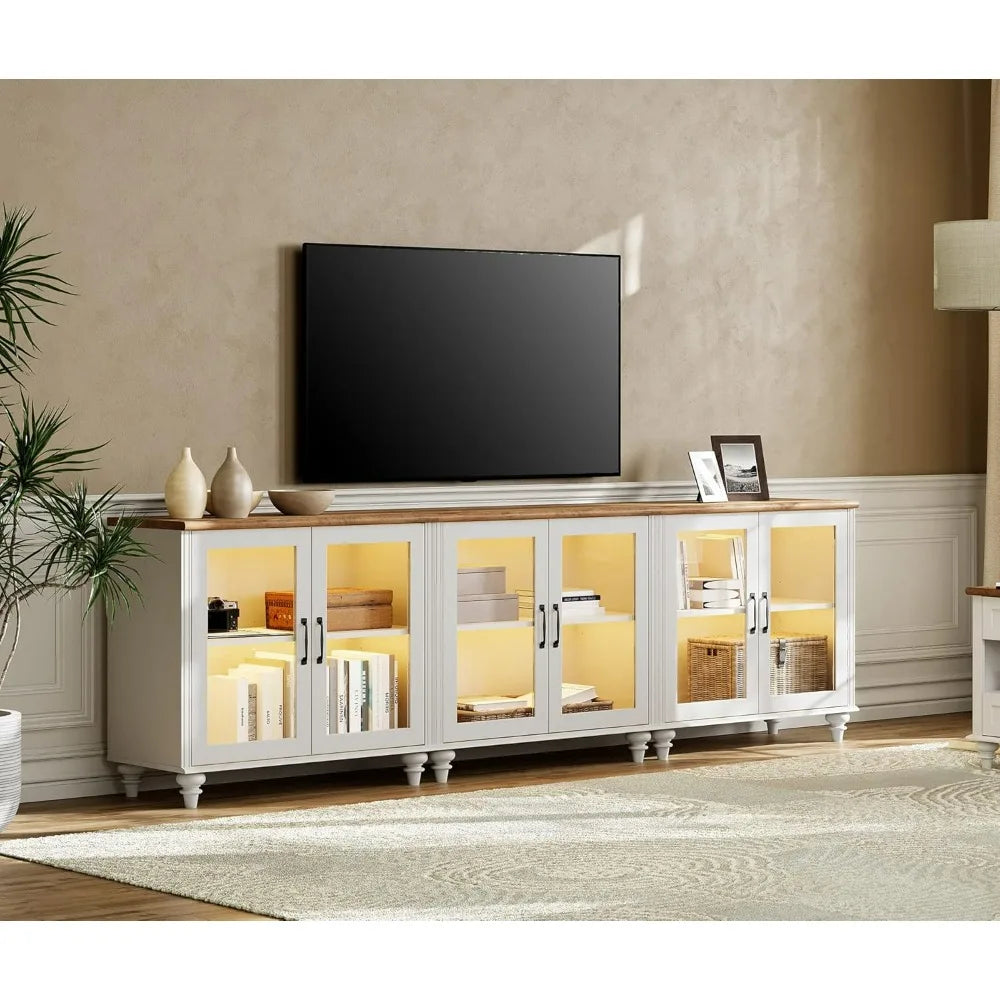 Storage Cabinets for Living Room Sideboard Wood Coffee Bar Tables With Adjustable Shelf Armoires De Salon White Cabinet the Home