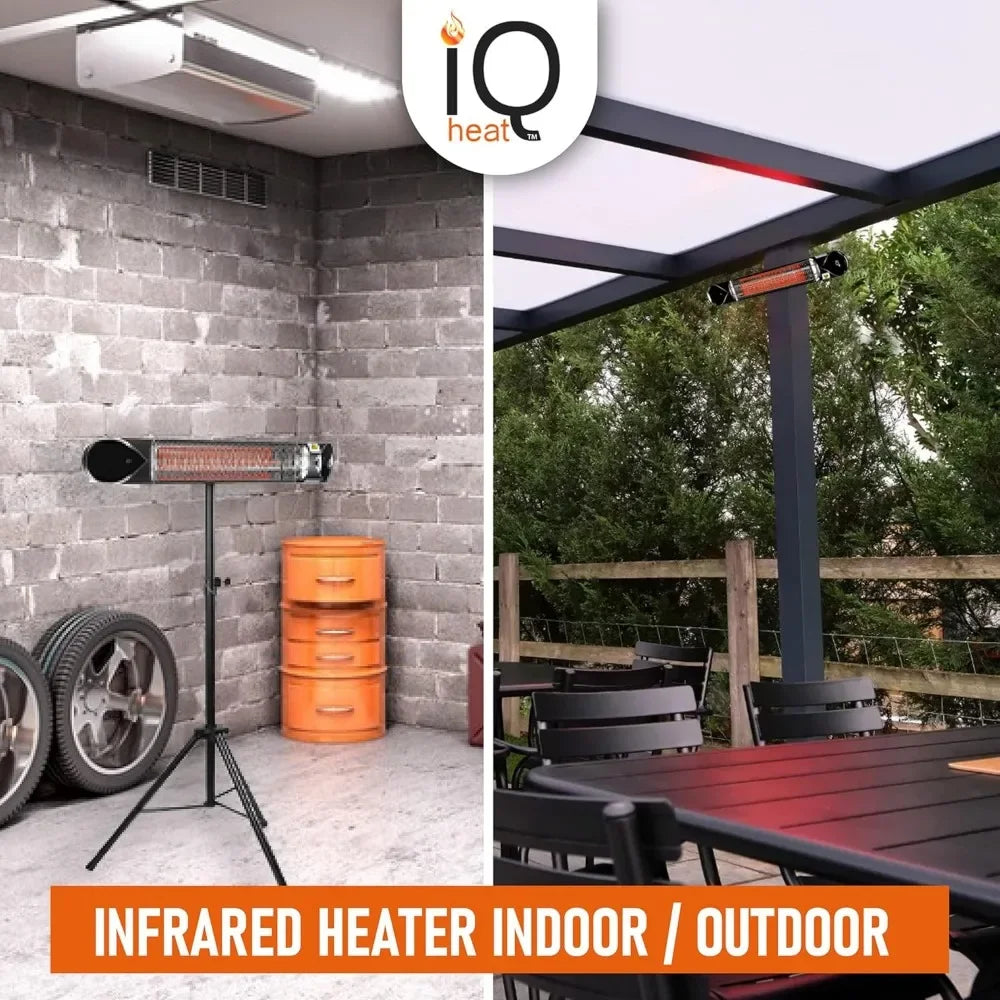 Patio Heater Covers Outdoor Electric Heater - Portable Outdoor Heater with Bracket Outdoor Heating & Cooling Garden Supplies