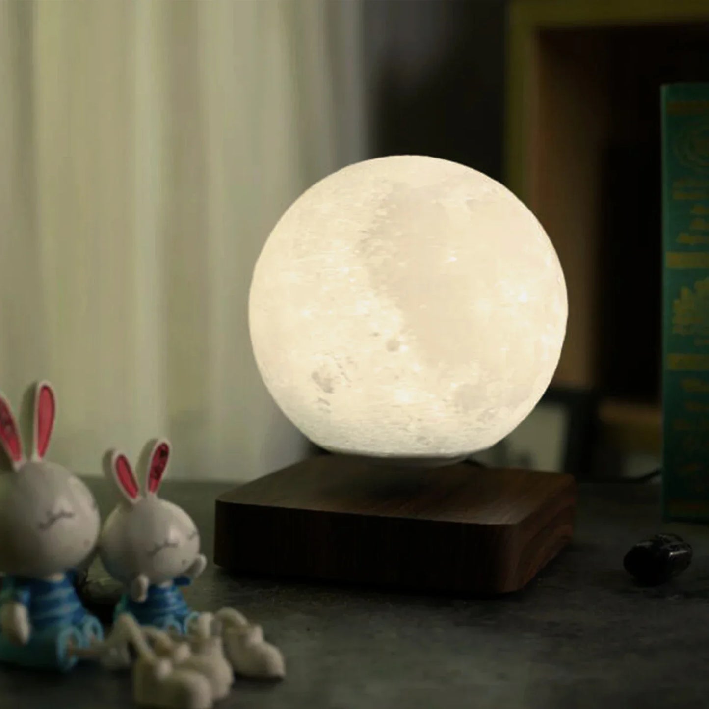 Magnetic Levitating Moon Lamp Floating Luna Moon Light Christmas Birthday Gift Moon Lamp