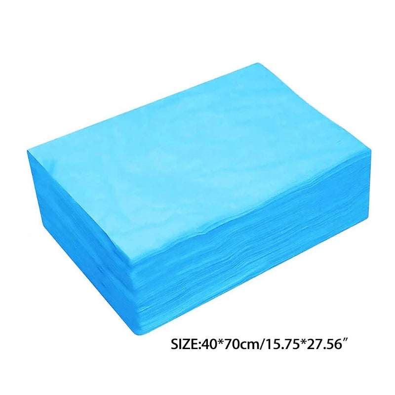 RXJC 100pcs Massage Table Sheets Sets Disposable SPA Bed Sheets Non Woven Lash Bed Cover