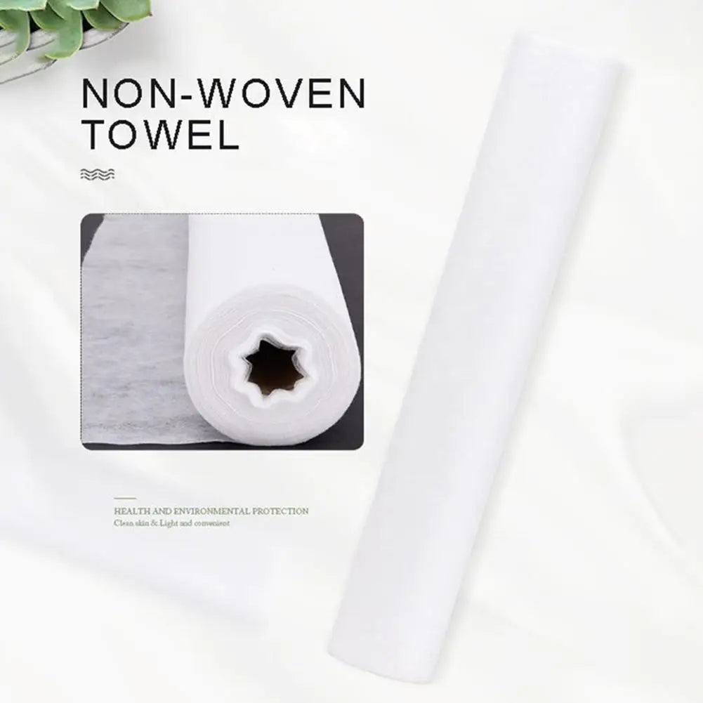 50 sheets Disposable Spa Massage Mattress Sheets Salon Massage Bed Sheets Non-Woven Headrest Paper Roll Table Cover Tattoo tool