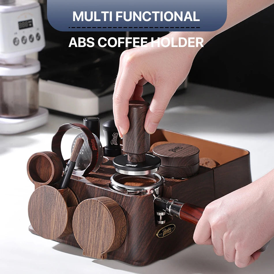 ABS Coffee Filter Holder, Espresso Tamper Mat Stand, Coffee Maker, Support Base Rack, Barista Accessories