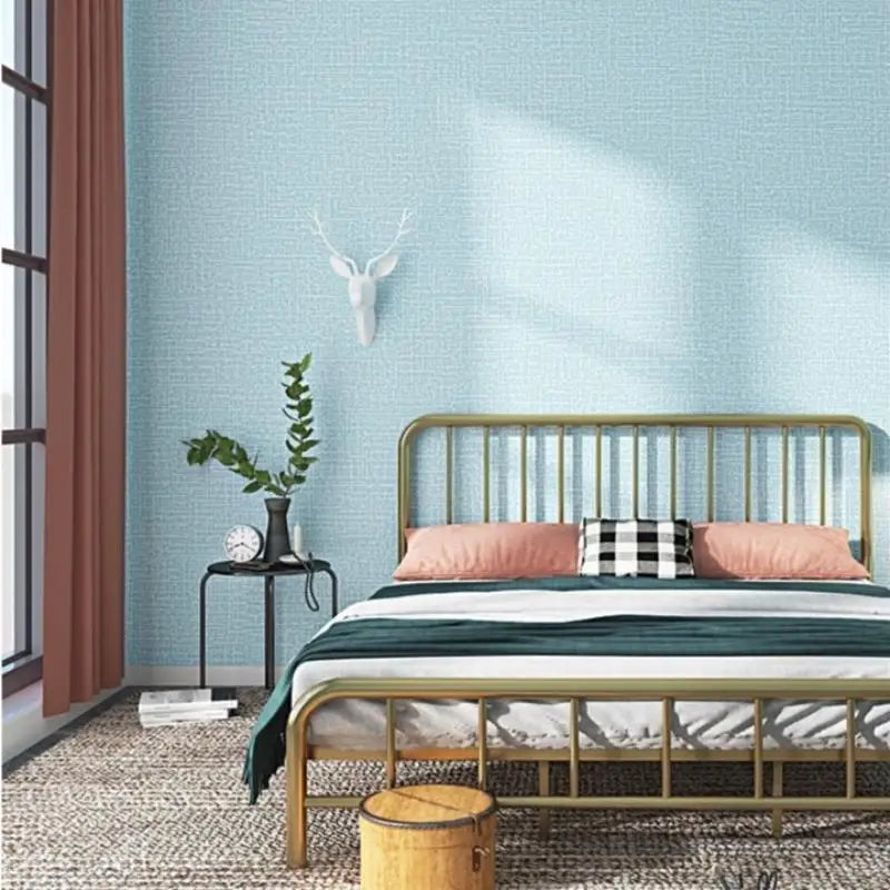 Wallpaper self-adhesive household moisture-proof and mold proof bedroom wallpaper renovation three-dimensional wall sticker