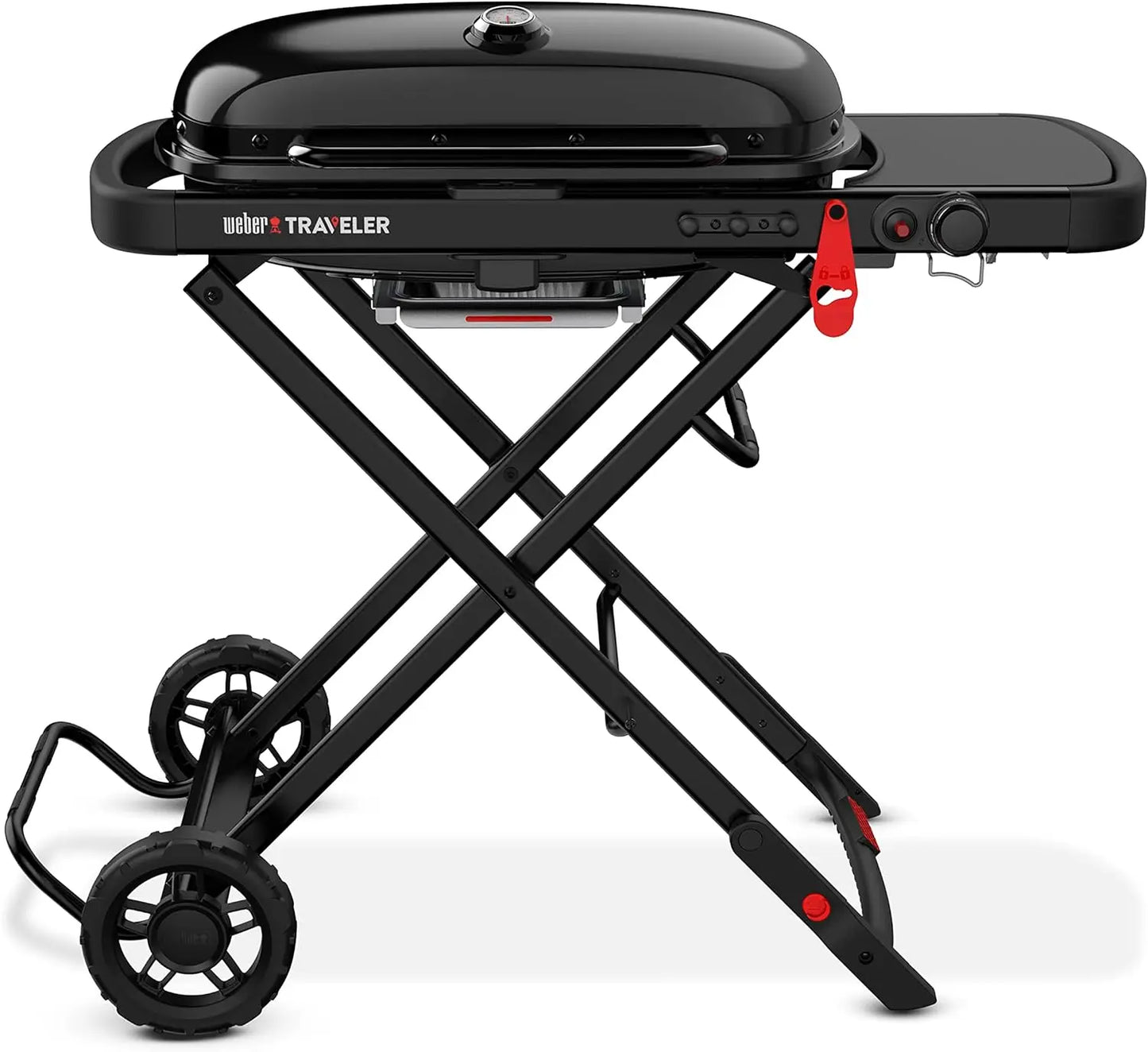 Traveler Portable Gas Grill, Stealth Edition