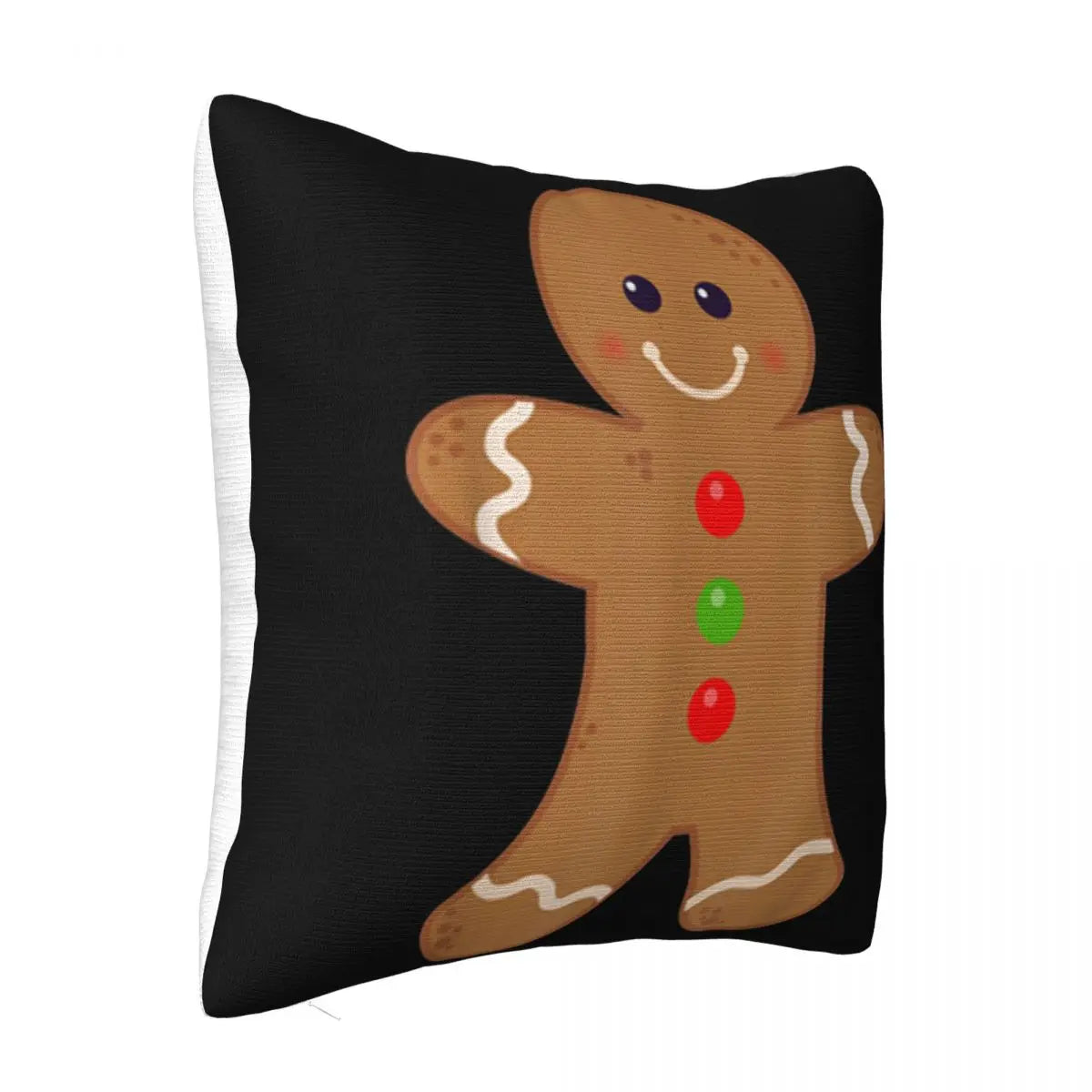 Awesome Gingerbread Man Christmas Cookie Baking Holiday On Sale Homme Graphic Letter 2021 Pillow Case