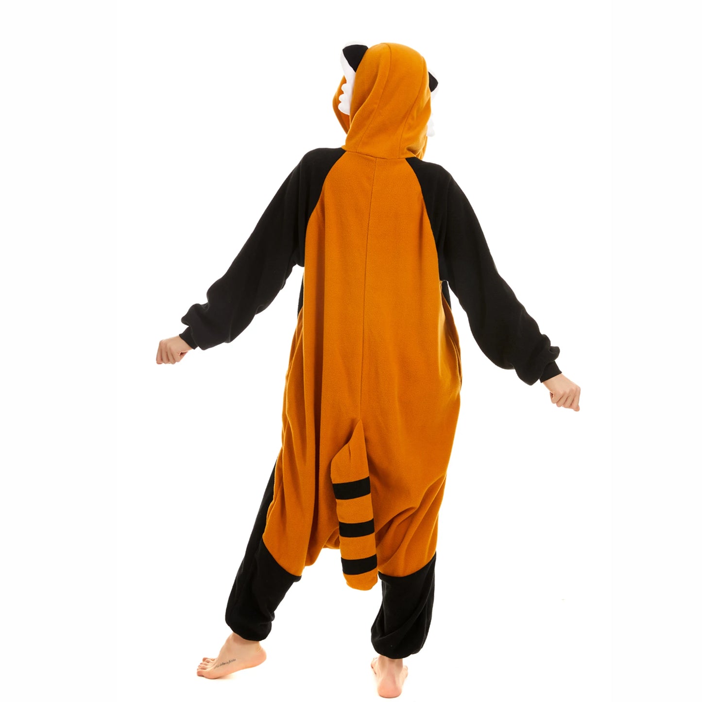 Red Panda One-Piece Pajamas For Adults Unisex Winter Soft Homewear Halloween Christmas Cosplay Costume Onesie Sleepwear Pijama