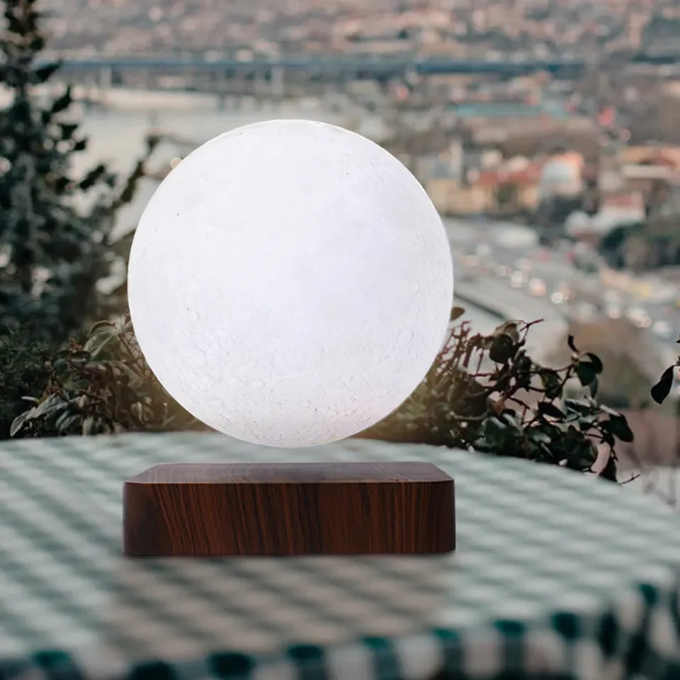 Table Lamp Home Decoration Hot Selling Creative and Unique Gifts Levitating Moon Lamp Lunar Light Floating Lamp