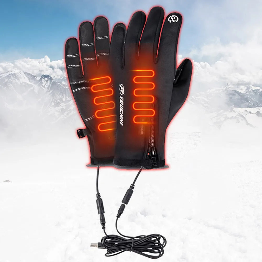 Winter Warm Cycling Waterproof Men's Gloves Windproof Sports Fishing Touchscreen Driving Motorcycle Ski Non-slip Women Gloves