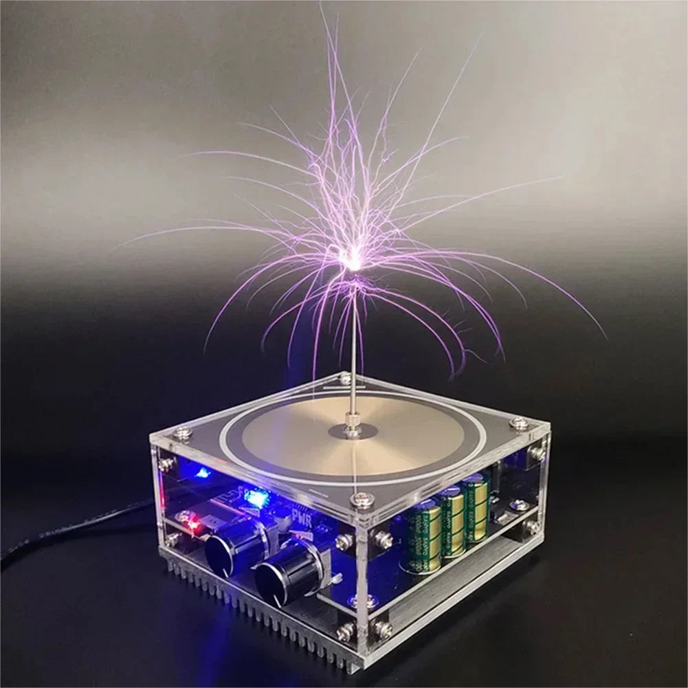 Bluetooth Music Tesla Coil Arc Artificial Lightning Education Experiment Toy Plasma Loudspeaker Wireless Transmission Touchable