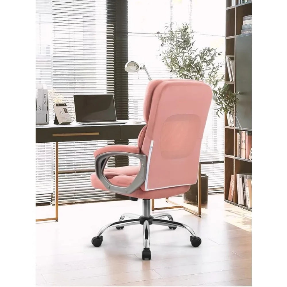 Desk Chair Ergonomic Office Chair, Comfy Office Chairs for Women Desk Chairs with Wheels, High Back Mesh,Office Chairs