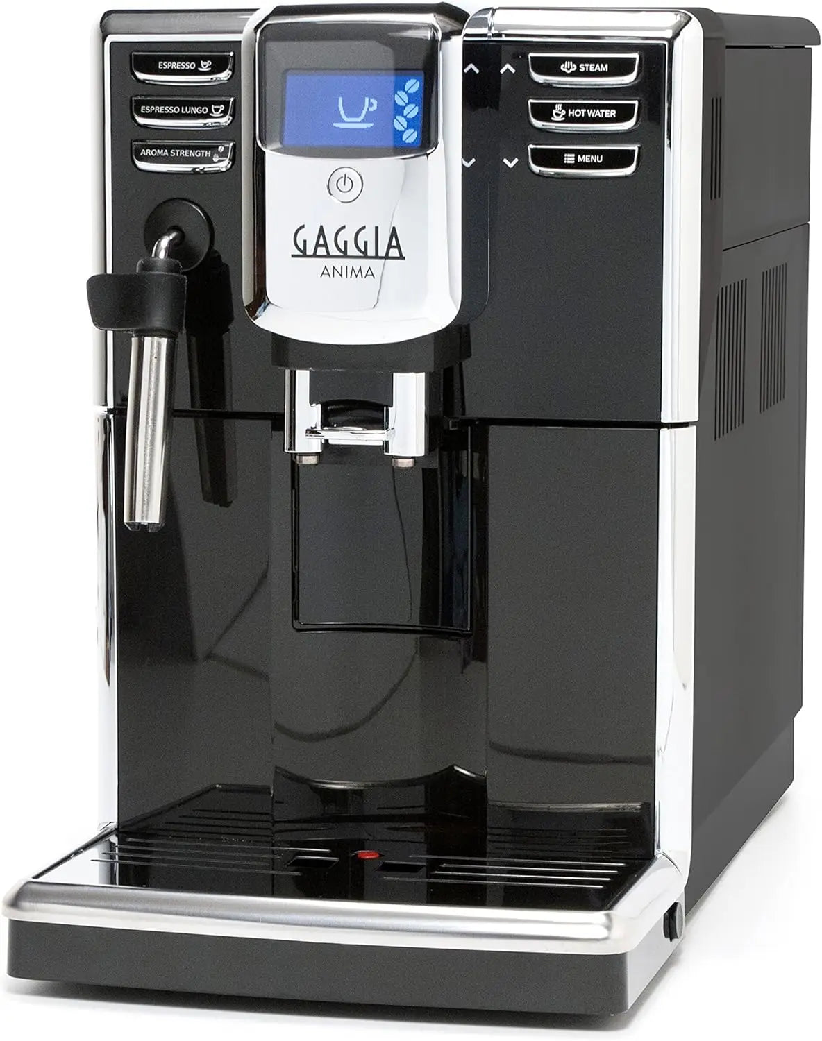 Coffee and Espresso Machine, Includes Steam Wand for Manual Frothing for Lattes and Cappuccinos with Programmable