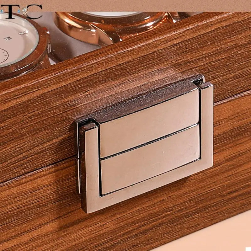 Wooden Jewelry Display Box with Cover Watch Bracelet Storage Display Box Watch Organizer Collection Box