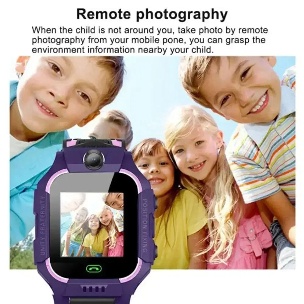 Kids Smart Watch Kids GPS WIFI 2G Sim Card LBS Tracker SOS Camera Children Voice Smartwatch With Sim Card