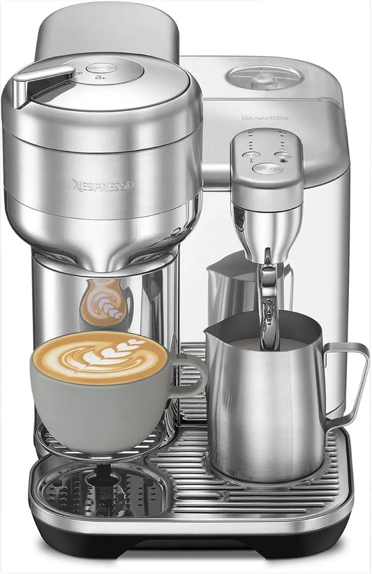 Coffee and Espresso Maker by , Brushed Stainless Steel