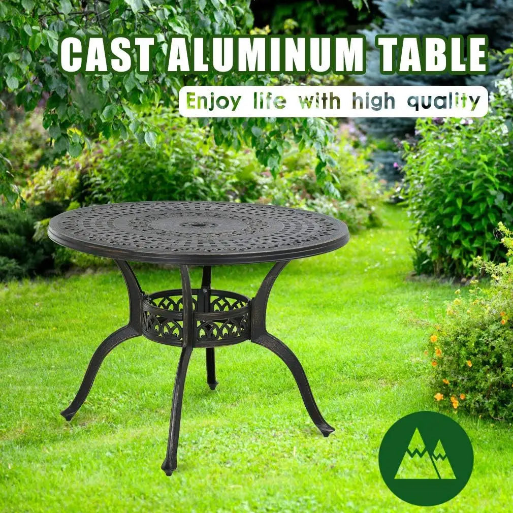 Table Patio Dining Outdoor Dining Wrought Iron Patio Furniture Patio Furniture Outdoor Weather Resistant