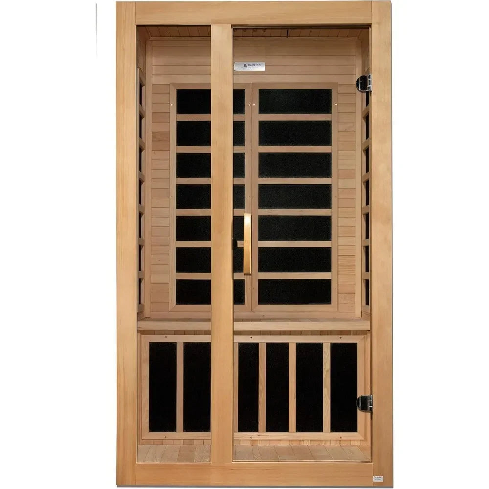 Sauna room Infrared Sauna,7Carbon heating elements,Music System w/Bluetooth Capability  dynamic speaker