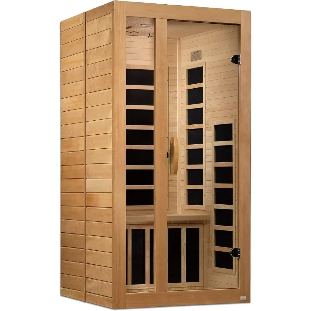 Sauna room Infrared Sauna,7Carbon heating elements,Music System w/Bluetooth Capability  dynamic speaker