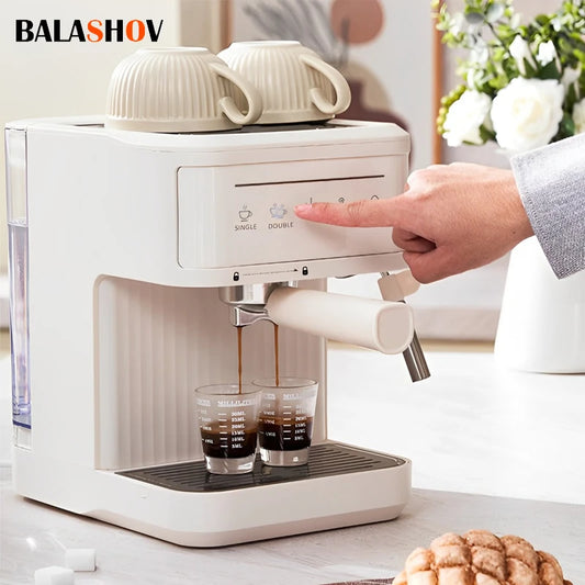 Electric Italian Coffee Machine 20 Bar Professional Expresso Coffee Maker Automatic Semi Automatic Expresso Cappuccino Hot Water