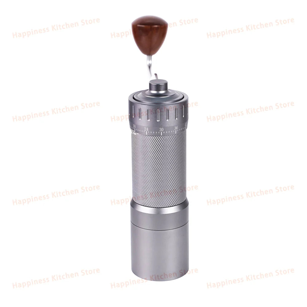 Manual Espresso Grinder Ghost Burr Hand Grinder 48MM Burr Grinder Stainless Steel Coffee Mill