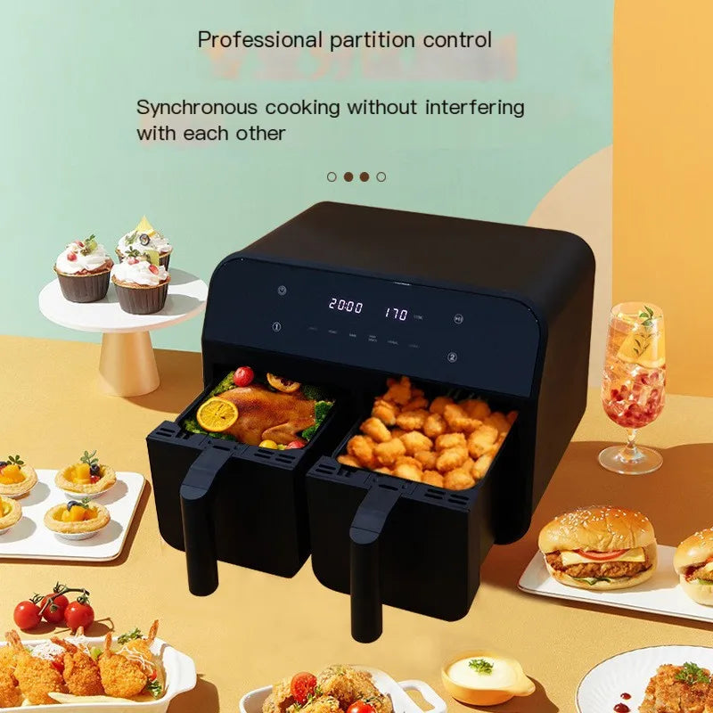 New all-in-one multifunctional electric oven, home air fryer, intelligent kitchen baking and french fry machine